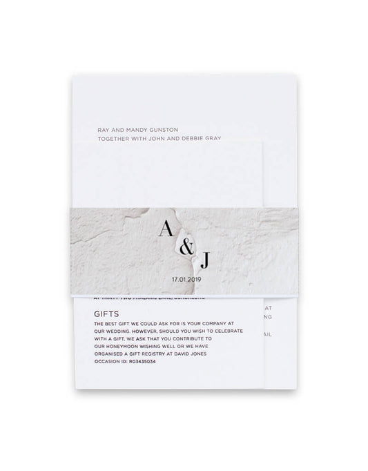 Ivy Invitation Belly Band by Shab M.