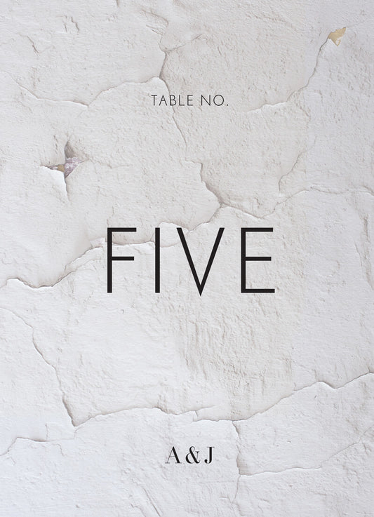 IvyTable Number by Shab M.