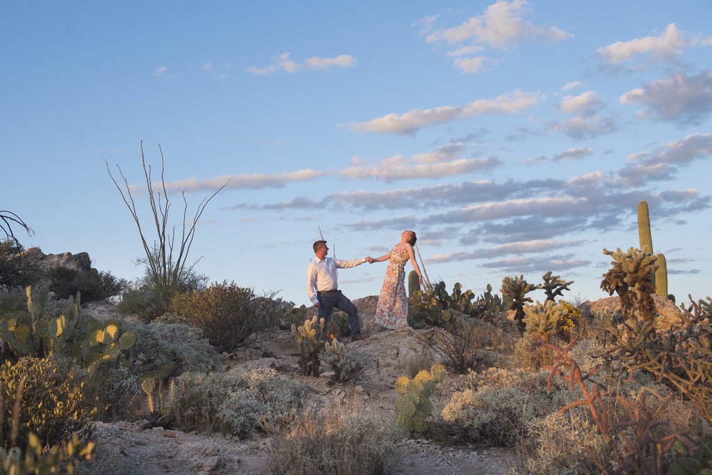 Jacquelynn in Tucson: Proposal / Engagement Photography