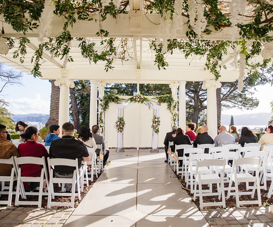 Wisteria-Draped Elite Wedding Package - Historic Benicia, California