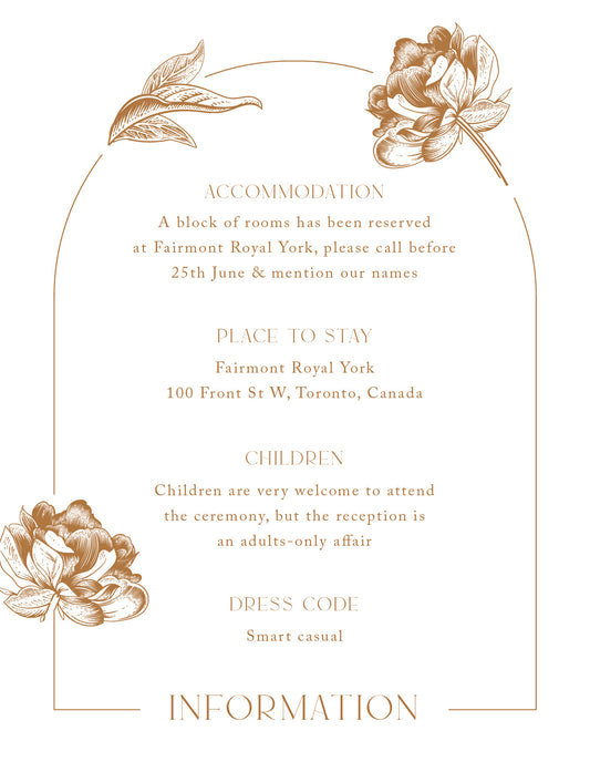 Jin Mudan Information Card by Joy