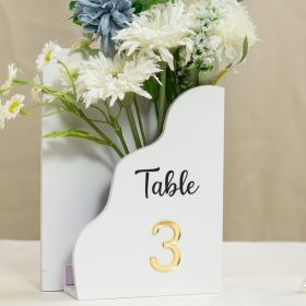 Elegant DIY flower box table number CT039
