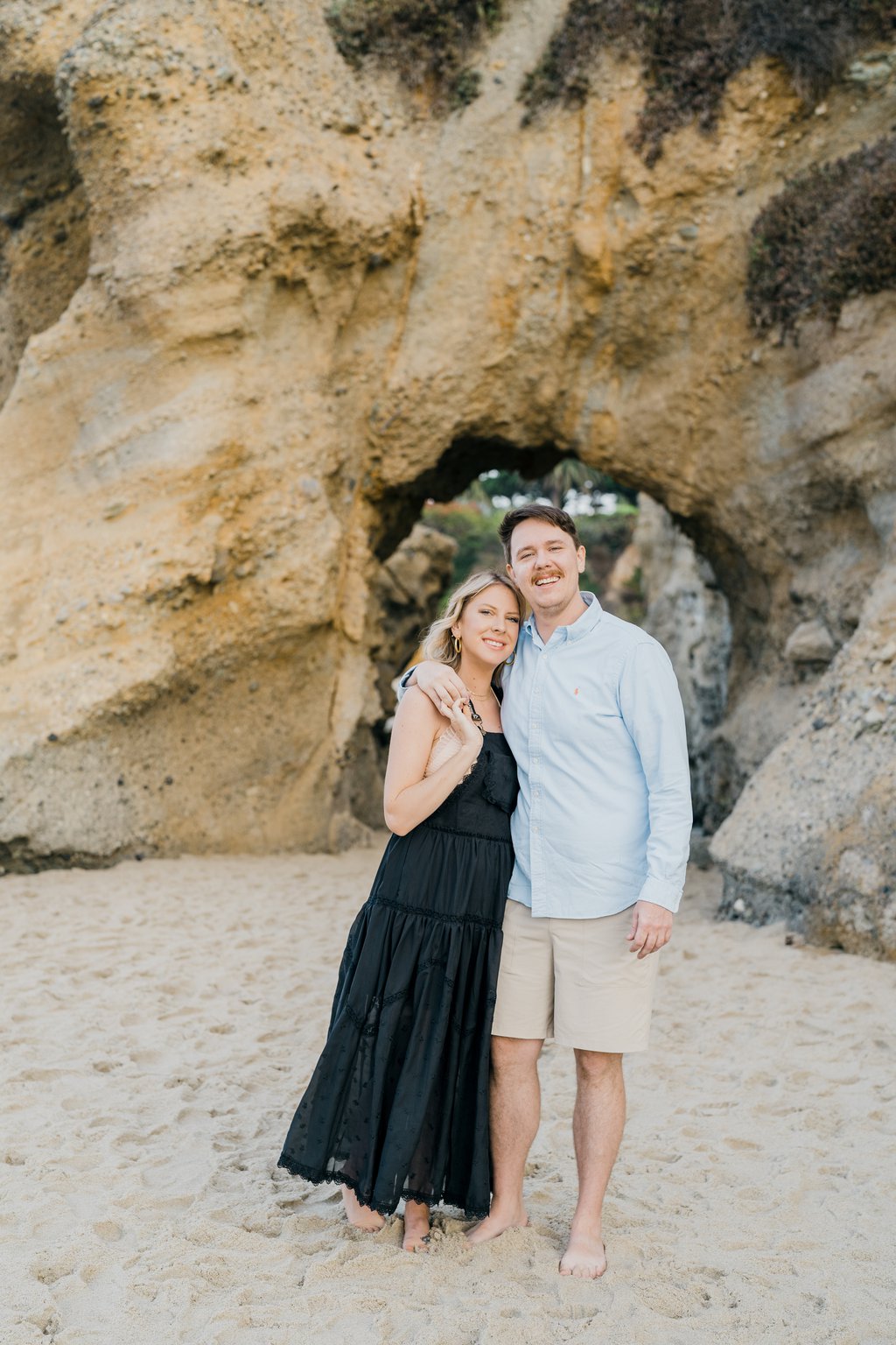 Julia in Laguna Beach: Proposal / Engagement Photography