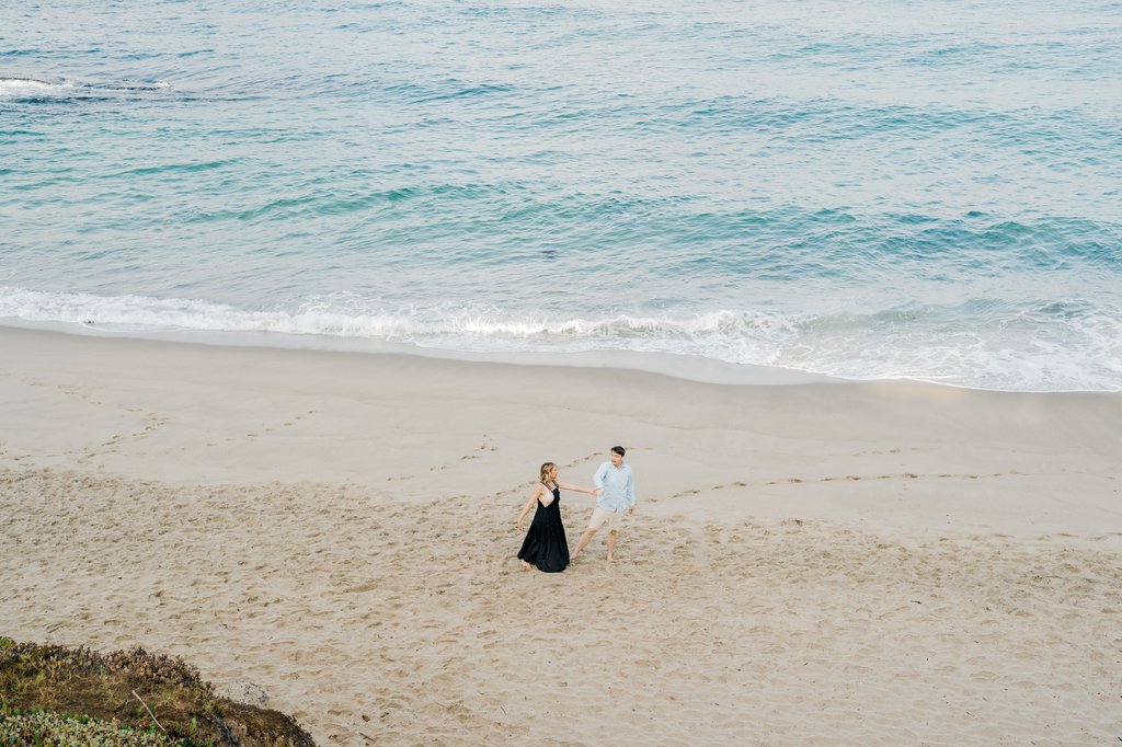 Julia in Laguna Beach: Proposal / Engagement Photography