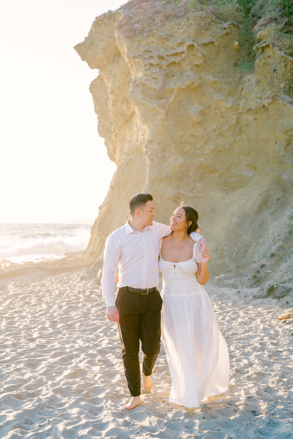 Julia in Newport Beach: Proposal / Engagement Photography
