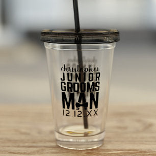 Junior Groomsman Wedding Favor Tumbler