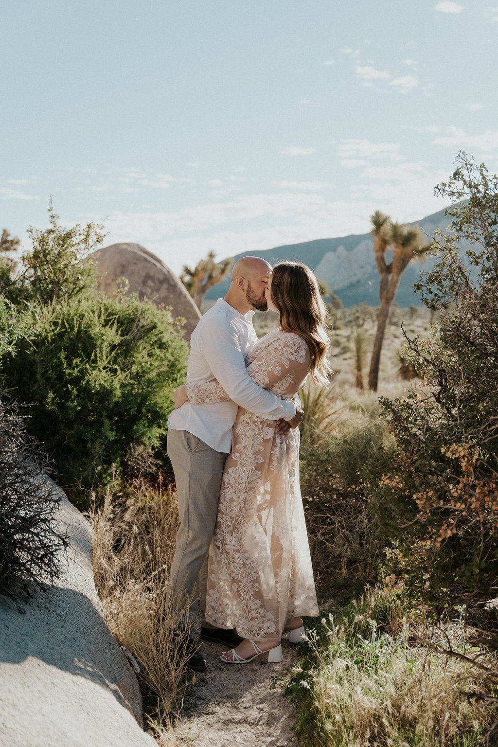 Karissa in Joshua Tree: Proposal / Engagement Photography