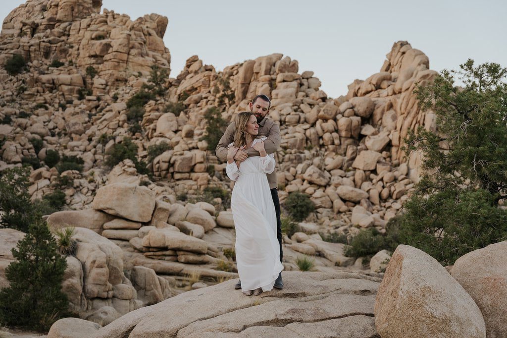 Karissa in Joshua Tree: Proposal / Engagement Photography