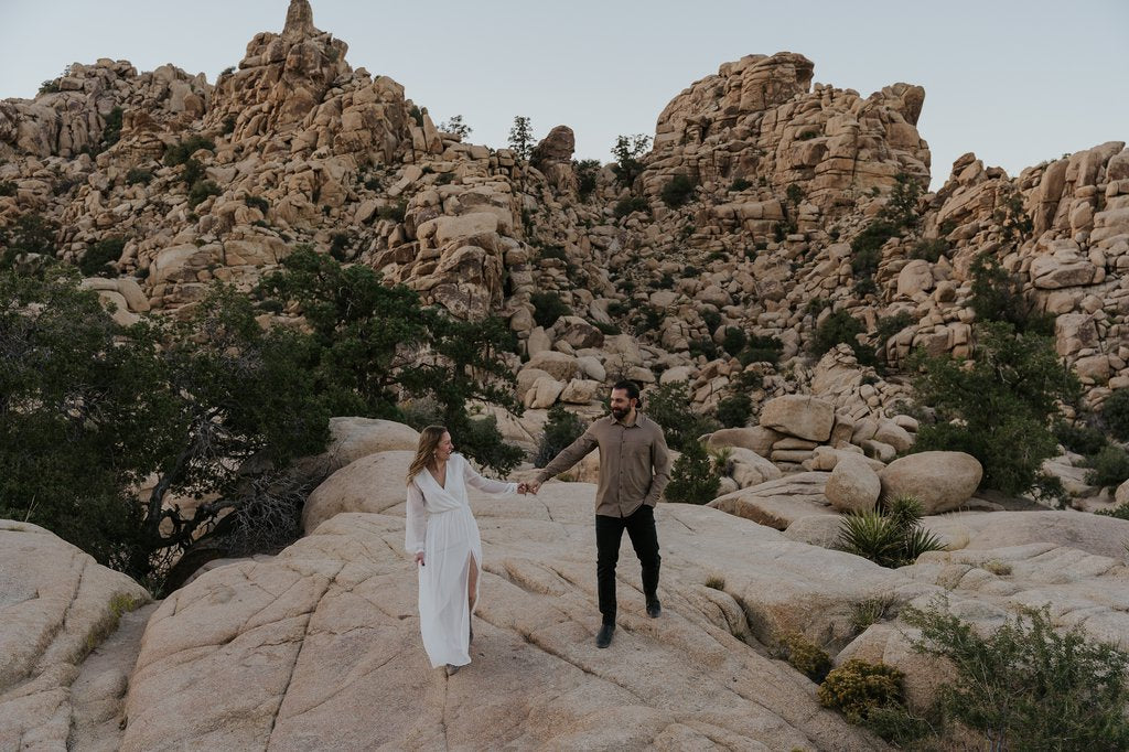 Karissa in Joshua Tree: Proposal / Engagement Photography