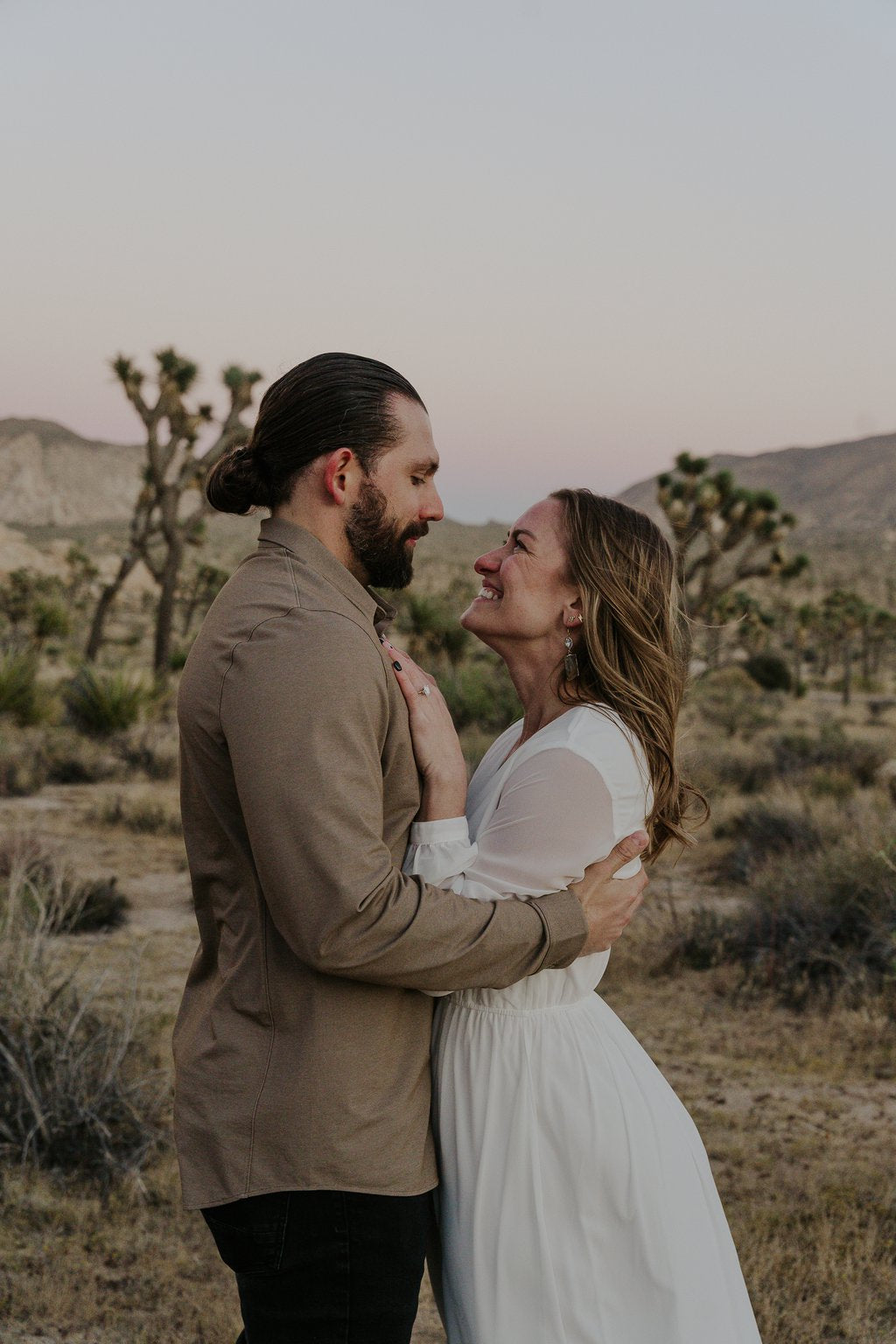 Karissa in Joshua Tree: Proposal / Engagement Photography