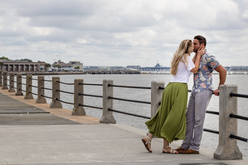 Kortney in Charleston: Proposal / Engagement Photography