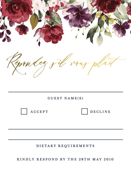 La Butte RSVP Cards by Jamie L.