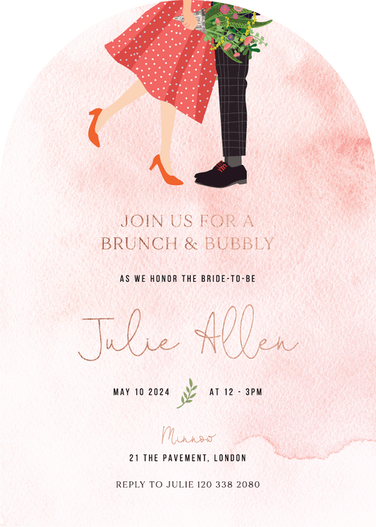 L'amantBridal Shower Invitation by Inggrid H.