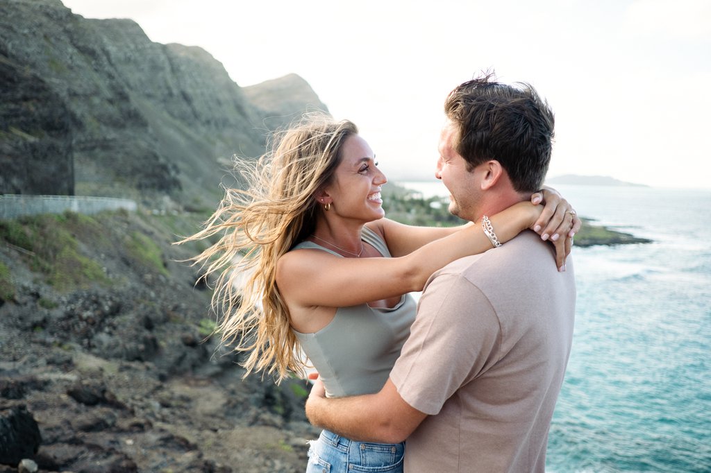 Laura in Honolulu: Proposal / Engagement Photography
