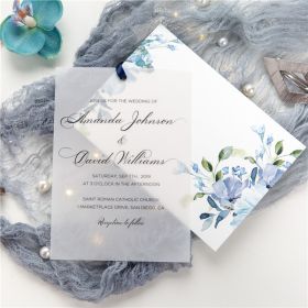 Clear Acrylic Wedding Table Sign - Welcome to Our Wedding
