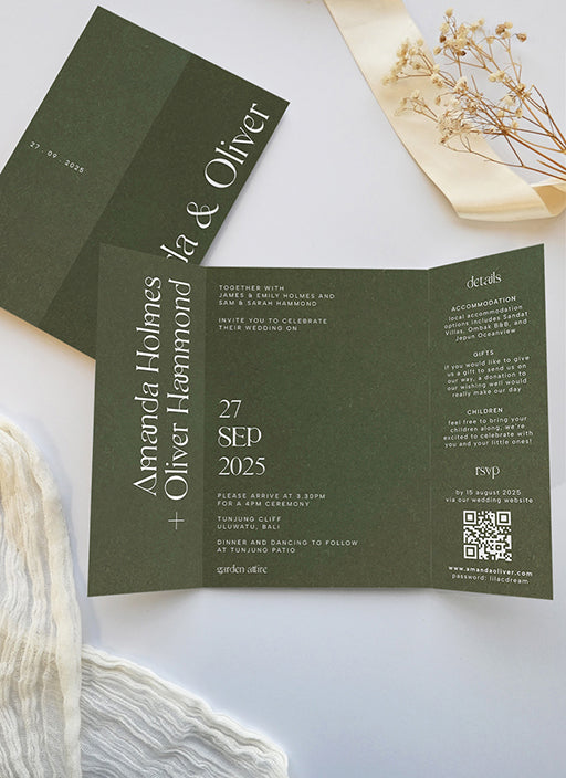 Lilac Dream Wedding Invitations by Gitasya A.