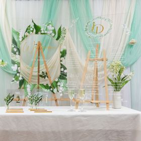 Lily of the Valley Elegance Transparent Acrylic Sign Package CSP033