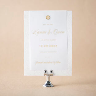Louise save the date Wedding Invitation Suite