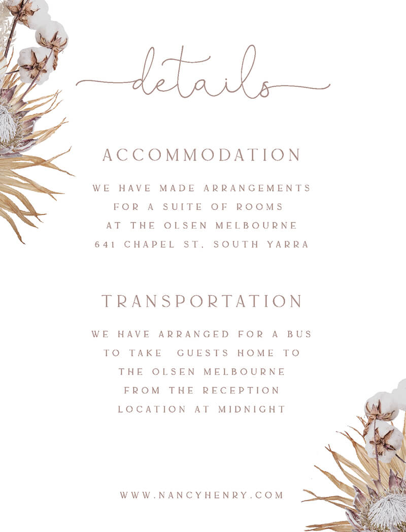 Love Garden Information Card by Inggrid H.