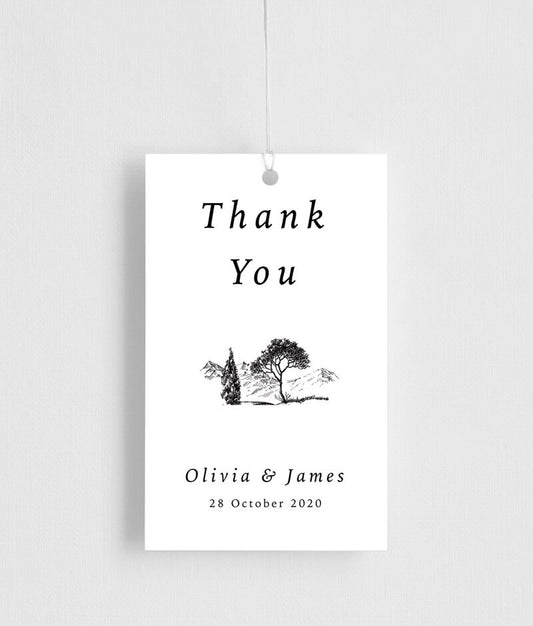 Love Land Favor Tag by Amber B.