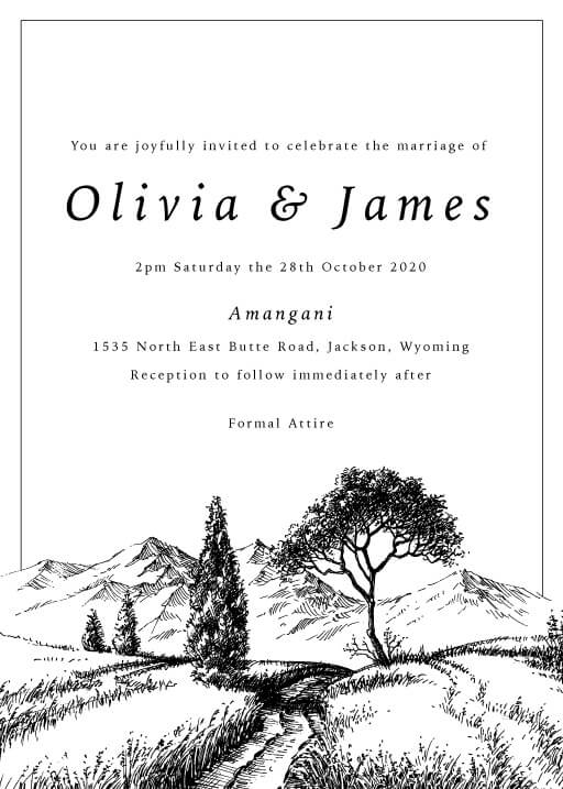 Love Land Wedding Invitations by Amber B.