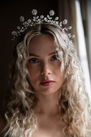 Crystal Charm Bridal Headpiece No. 2451