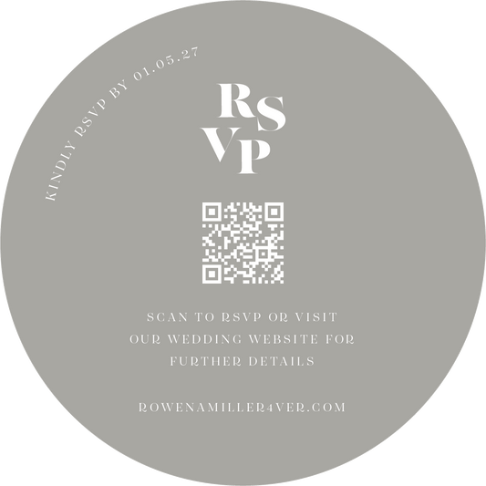 Lust In Words RSVP Cards by Yunita Y.