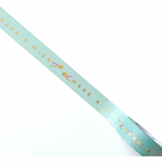"Make a Wish" Shooting Star Washi Tape for Packaging and Decorating