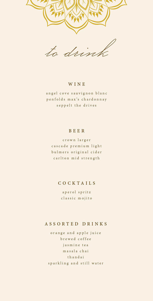 MandalaMenu Cards by Joy