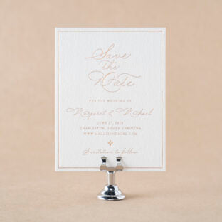 Margaret Save the Date Wedding Invitation Suite
