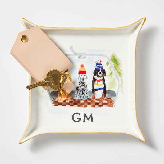 Mark & Graham X Gray Malin Ski Lift Dogs Catchall