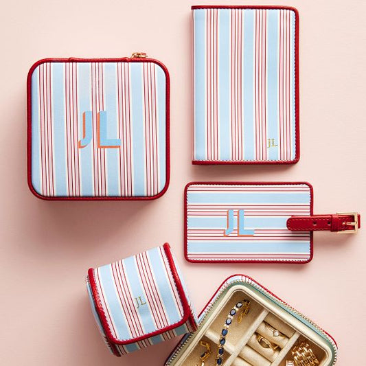 Mark & Graham X Jennifer Lake Travel Jewelry Watch Roll