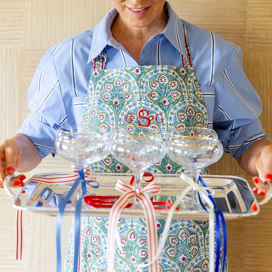 Mark & Graham X Pencil & Paper Co. Block Print Apron