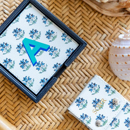 Mark & Graham X Pencil & Paper Co. Coasters, Set Of 4