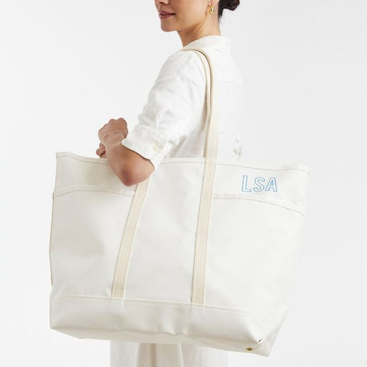 Mark & Graham X Steele Waterproof Zip-Top Multi Pocket Tote