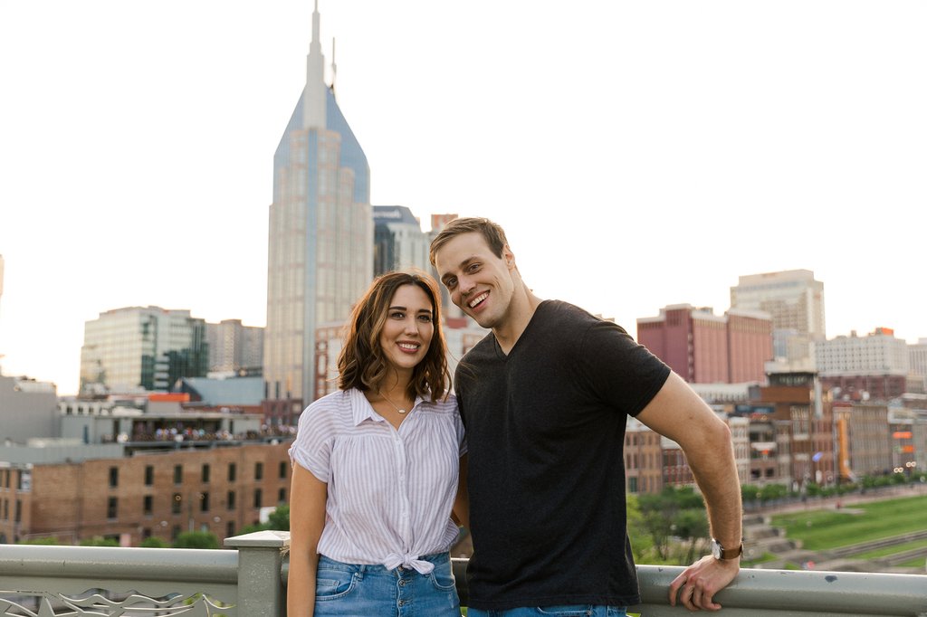 Marlow in Nashville: Proposal / Engagement Photography