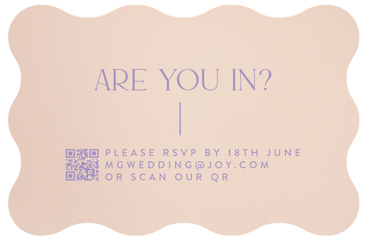 Martha RSVP Cards by Shab M.