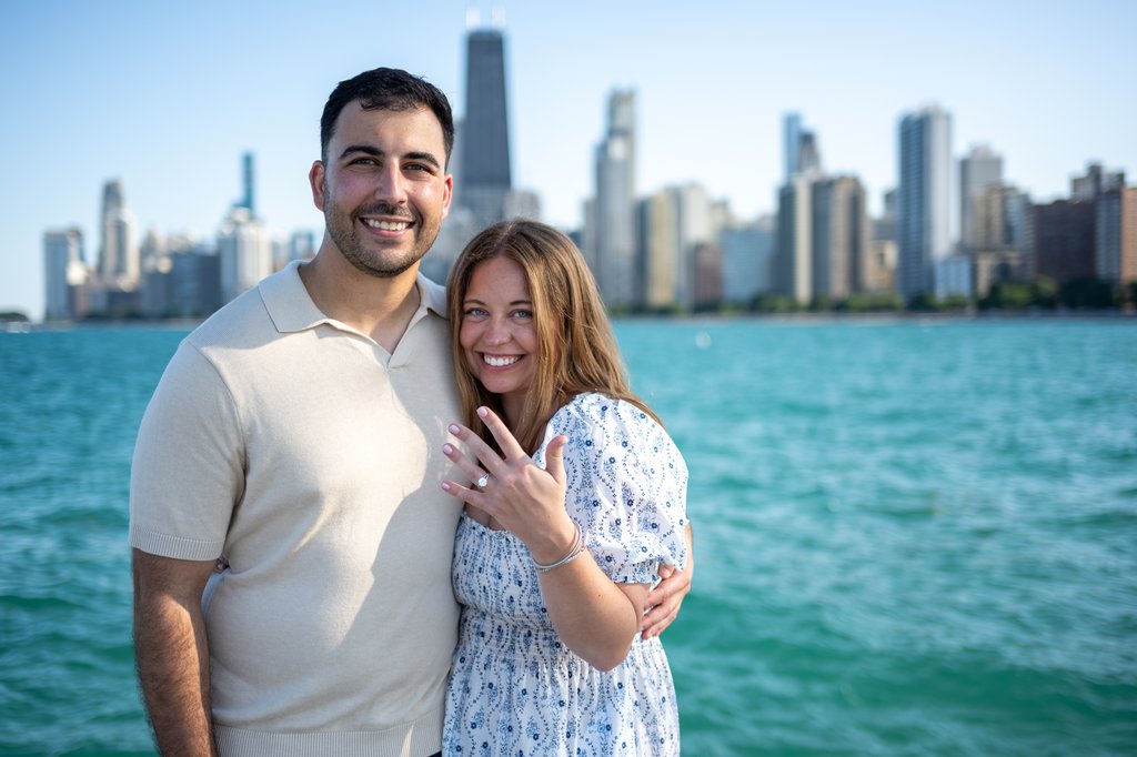 Maurice in Chicago: Proposal / Engagement Photography