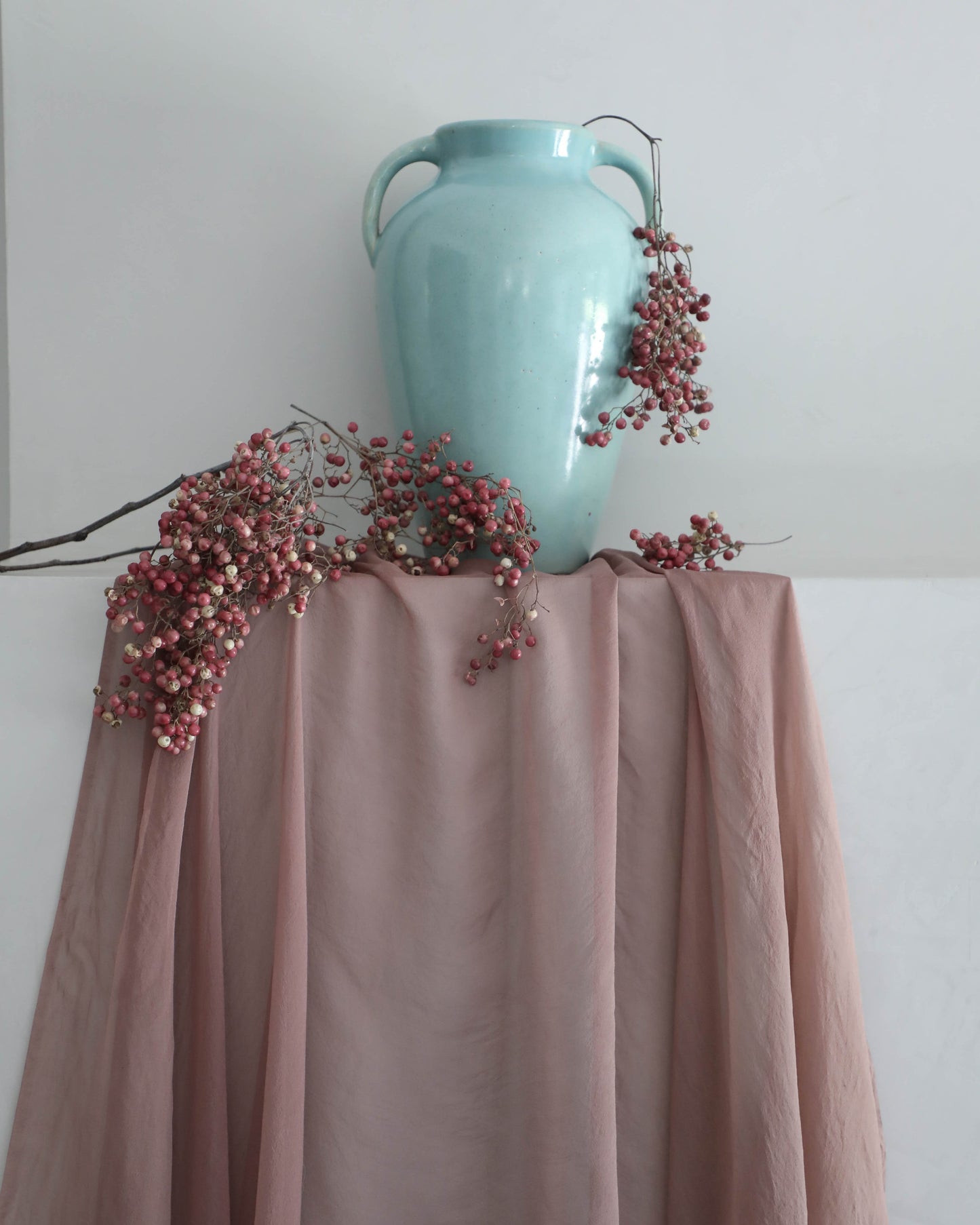 Mauve {Sheer Silk Runner}