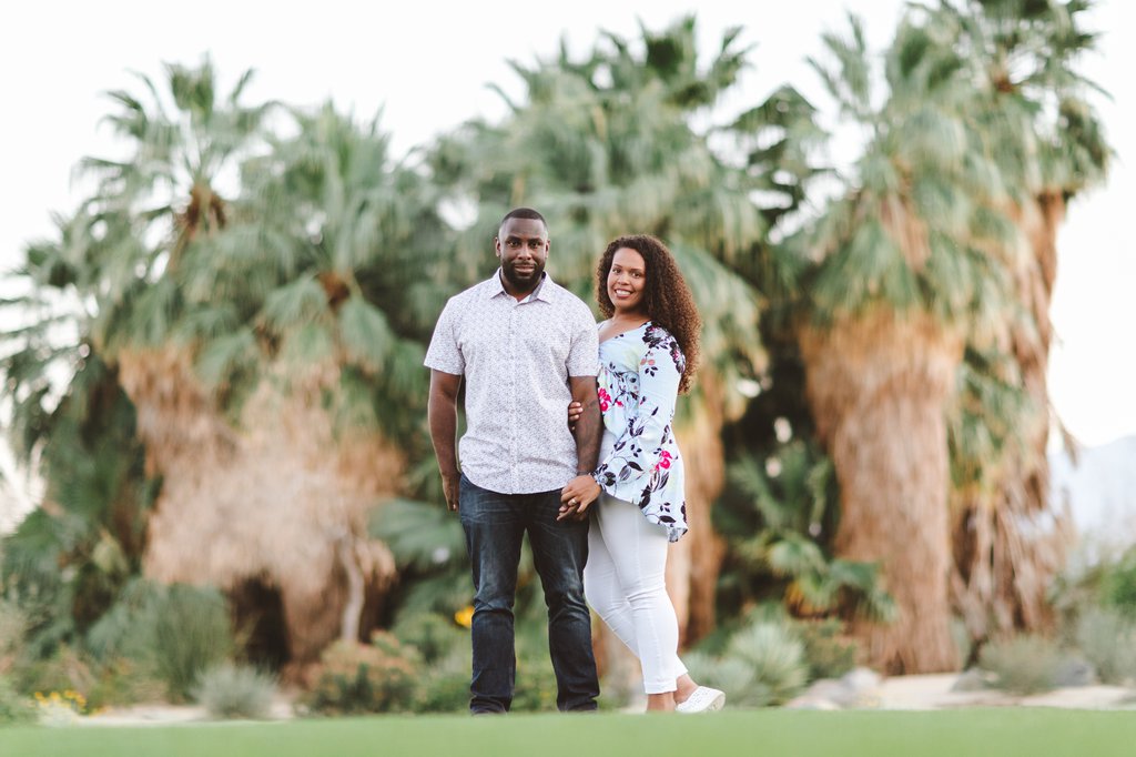 Palm Springs: Proposal / Engagement Photography