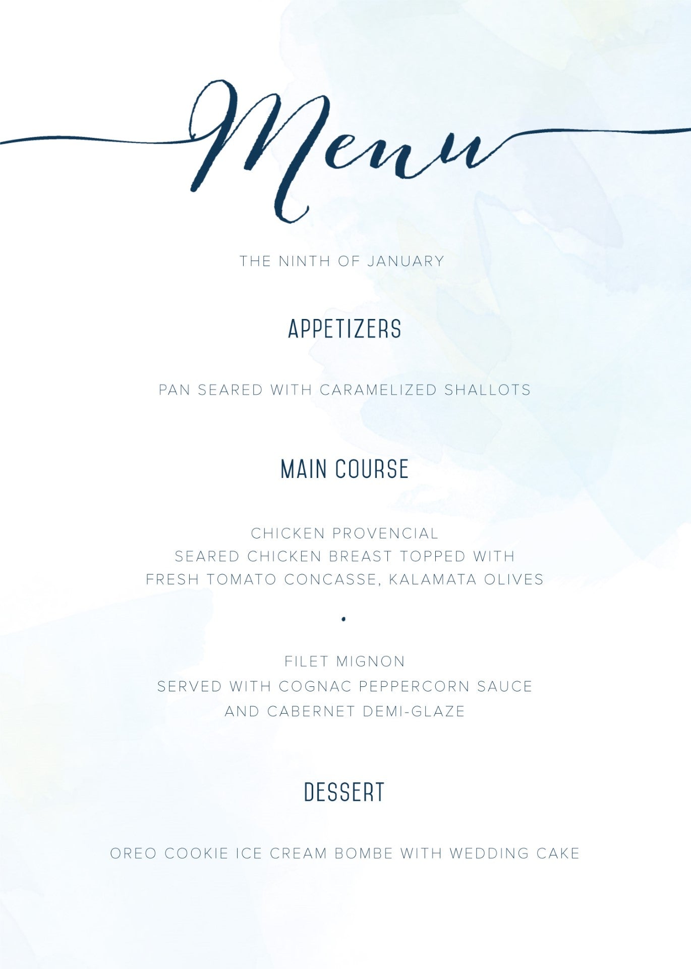 CloudsMenu Cards by Jidapha T.