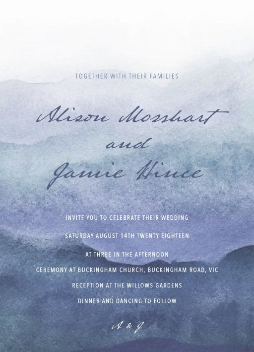 Mira Wedding Invitations by Shab M.