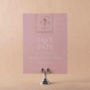 Mirabelle save the date Wedding Invitation Suite