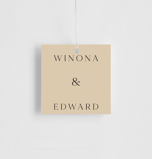 Mirage Favor Tag by Shab M.