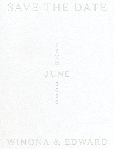 Mirage Save The Date Cards by Shab M.