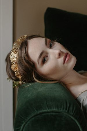 Europa Roman Diadem Coin Wedding Crown