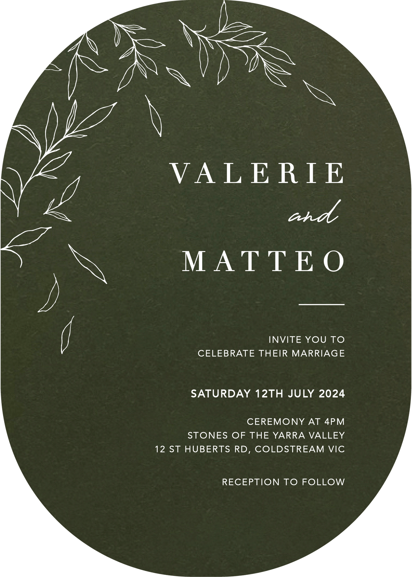 Modern Simplicity Wedding Invitations by Lisa P.