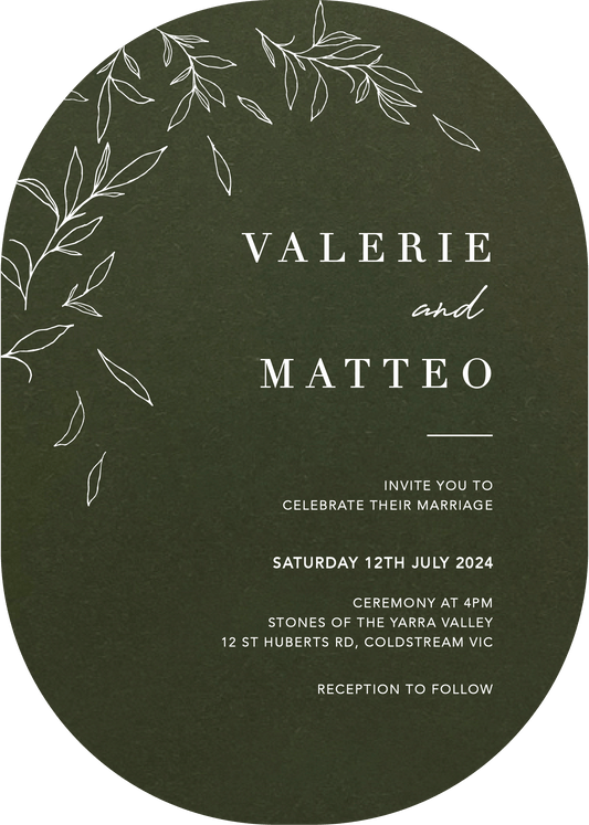 Modern Simplicity Wedding Invitations by Lisa P.