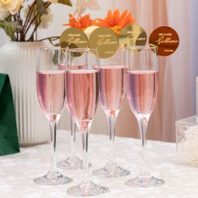 Clear Acrylic Wedding Table Sign - Welcome to Our Wedding