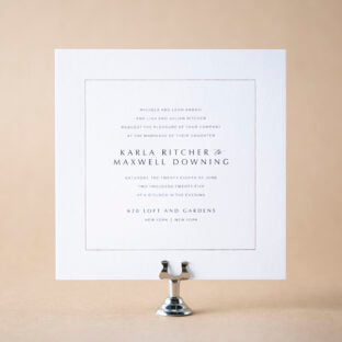 Modernity Wedding Invitation Suite